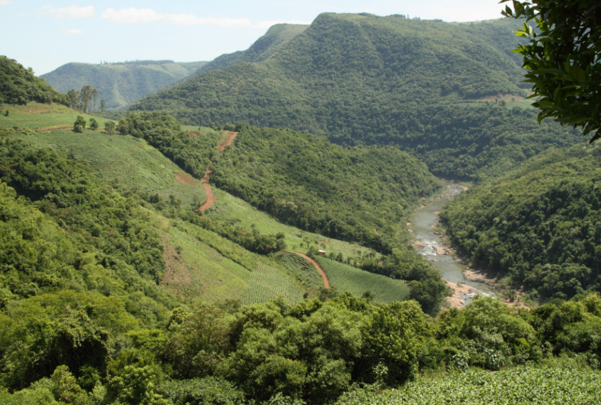 Vista do Vale do Rio Pardo