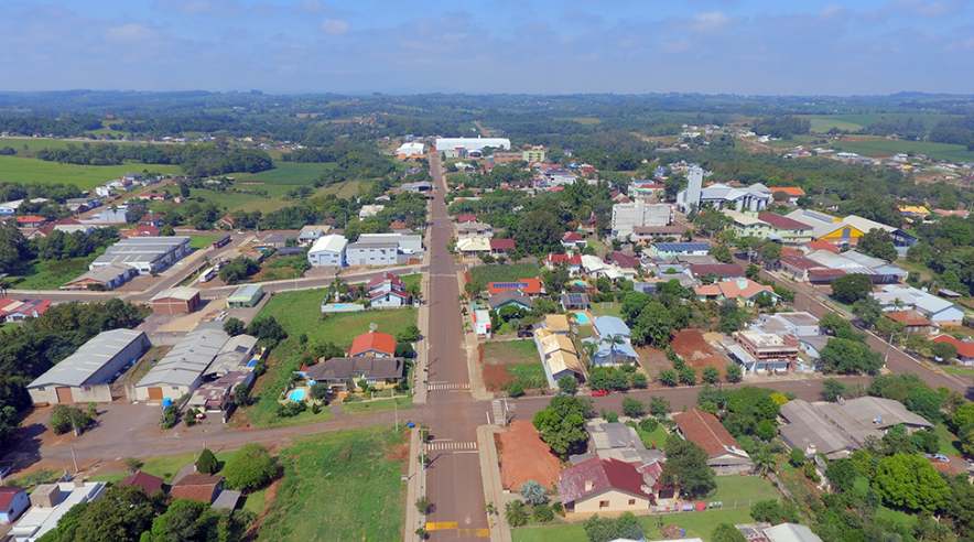 Vista da cidade de Mato Leitão